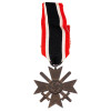 WWII NAZI GERMAN WAR MERIT CROSS MEDAL 1ST CLASS PIC-3