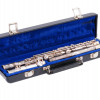 SILVER PLATED GEMEINHARDT FLUTE WITH ORIGINAL CASE PIC-0