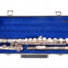 SILVER PLATED GEMEINHARDT FLUTE WITH ORIGINAL CASE PIC-1