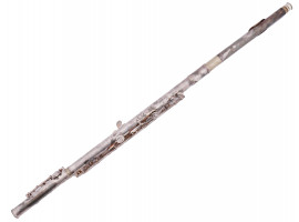 SILVER PLATED GEMEINHARDT FLUTE WITH ORIGINAL CASE