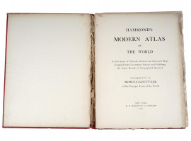 ANTIQUE GEOGRAPHY BOOKS AND WORLD ATLASES