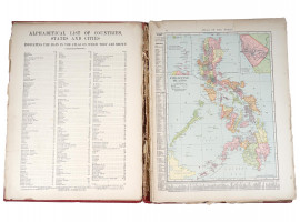 ANTIQUE GEOGRAPHY BOOKS AND WORLD ATLASES