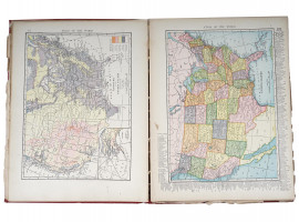 ANTIQUE GEOGRAPHY BOOKS AND WORLD ATLASES