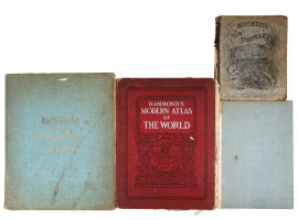 ANTIQUE GEOGRAPHY BOOKS AND WORLD ATLASES