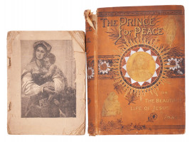 1890 ILLUSTRATED BOOK PRINCE OF PEACE BY PANSY