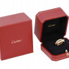 VINTAGE CARTIER 18K GOLD TRINITY RING IOB PIC-0