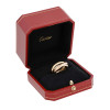 VINTAGE CARTIER 18K GOLD TRINITY RING IOB PIC-1