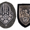 WWII GERMAN NAZI THIRD REICH MILITARY PIN SHIELDS PIC-0