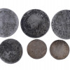 SIX WWII HOLOCAUST LITZMANNSTADT GHETTO COINS PIC-1