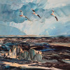 AMERICAN SEASCAPE PAINTINGS BY MORRIS KATZ PIC-2