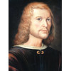 MID CENT ITALIAN MALE PORTRAIT PAINTING BY MILESI PIC-1