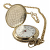 SET OF SEVEN REMINGTON POCKET WATCHES WITH CHAINS PIC-7