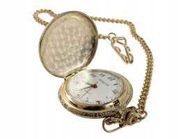 SET OF SEVEN REMINGTON POCKET WATCHES WITH CHAINS