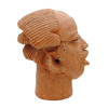 ANCIENT AFRICAN NOK TERRACOTTA HEAD SCULPTURE PIC-4