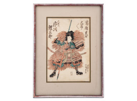 UTAGAWA KUNISADA ANTIQUE JAPANESE WOODBLOCK PRINT