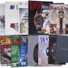 COLLECTION OF WATCH CATALOGS BROCHURES MAGAZINES PIC-0