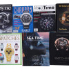 COLLECTION OF WATCH CATALOGS BROCHURES MAGAZINES PIC-0