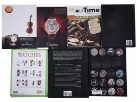 COLLECTION OF WATCH CATALOGS BROCHURES MAGAZINES