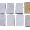 COLLECTION OF EIGHT VINTAGE ZIPPO LIGHTERS PIC-2