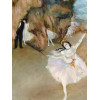 IMPRESIONIST PAINTING BALLERINA AFTER EDGAR DEGAS PIC-1