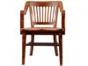 ANTIQUE AMERICAN WOODEN CHAIR BY MILWAUKEE CHAIR CO. PIC-1