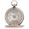 ANTIQUE ENGLISH SILVER POCKET WATCH PIC-0
