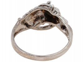 FIGURAL HORSE HEAD DESIGN STERLING SILVER RING