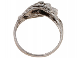 FIGURAL HORSE HEAD DESIGN STERLING SILVER RING