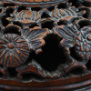 JAPANESE LACQUERED PORCELAIN BOWL WITH CARVED LID PIC-6