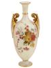 ANTIQUE ROYAL WORCESTER GILT PORCLEAIN POSY VASE PIC-3