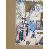 PERSIAN MINIATURE COURT SCENE FROM THE SHAHNAMEH PIC-3
