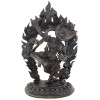 ANTIQUE SINO TIBETAN BRONZE STATUE OF YAMANTAKA PIC-1