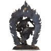 ANTIQUE SINO TIBETAN BRONZE STATUE OF YAMANTAKA PIC-2