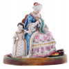 GERMAN MEISSEN MANNER PORCELAIN FIGURAL GROUPS PIC-4