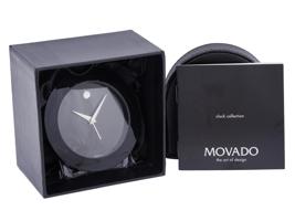 MOVADO TRAVEL ALARM CLOCK WITH ORIGINAL CASE