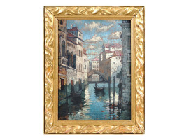 VENICE RUSSIAN PAINTING BY KONSTANTIN GORBATOV