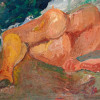 RUSSIAN DOUBLE SIDED NUDE PAINTING BY ABRAHAM MANIEVICH PIC-1