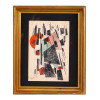 RUSSIAN MIXED MEDIA PAINTING BY KAZIMIR MALEVICH PIC-0