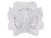 LALIQUE PARIS ANEMONE FLOWER GLASS CANDLE HOLDER PIC-0