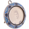 RUSSIAN IMPERIAL SILVER ENAMEL TABLE PICTURE FRAME PIC-0