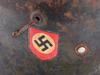 WWII NAZI GERMAN ARMY M35 STEEL HELMET STAHLHELM PIC-8