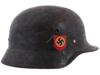 WWII NAZI GERMAN ARMY M35 STEEL HELMET STAHLHELM PIC-1