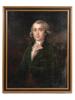 ANTIQUE 18TH C ENGLISH MALE PORTRAIT OIL PAINTING PIC-0