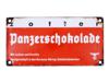 GERMAN WWII GOERING TANKERS CHOCOLATE FACTORY SIGN PIC-0