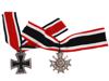 WWII NAZI GERMAN KNIGHTS CROSS AND WAR MERIT CROSS PIC-1