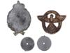 WWI AND WWII NAZI GERMAN STORMTROOPER POLICE BADGES PIC-2