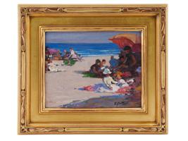 AMERICAN SEASCAPE PAINTING BY EDWARD H. POTTHAST
