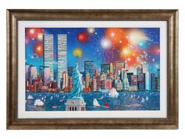 AMERICAN NEW YORK GICLEE PRINT BY ALEXANDER CHEN