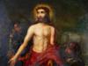 EUROPEAN OLD MASTER SCHOOL OIL PAINTING ECCE HOMO PIC-2