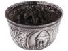 17 CENTURY SMALL RUSSIAN TSAR ENGRAVED SILVER CUP PIC-0
